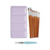 Violet Metal Box - Premium 48-Color Watercolor Paint Set - Funto